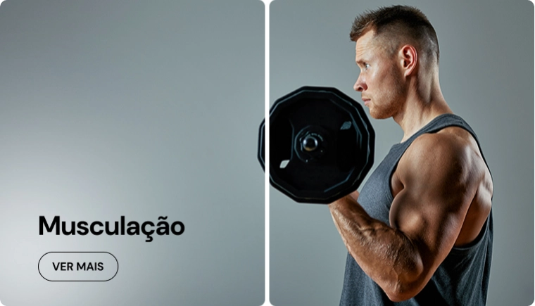 Banner para a categoria de Musculação