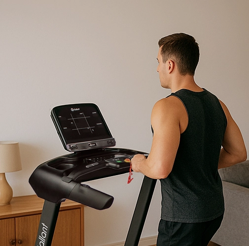 Bicicleta Spinning Magnética Gallant Elite X vista de frente